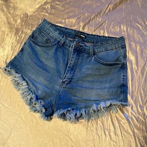 Fashion Nova denim shorts